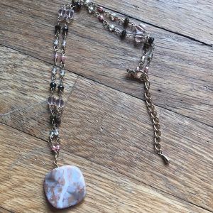 Handmade beaded necklace